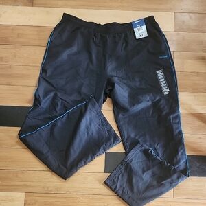 New With Tag. Reebok Black Mesh Athletic Pants. Size XL.
